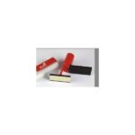 Cep kaşesi taşınabilir 40x18 mm kırmızı ve beyaz