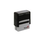 Otomatik kaşe 40x16 mm siyah gövde — 4 satır