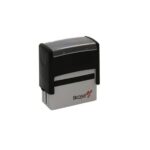 Otomatik kaşe 50x20 mm siyah gövde — 5 satır